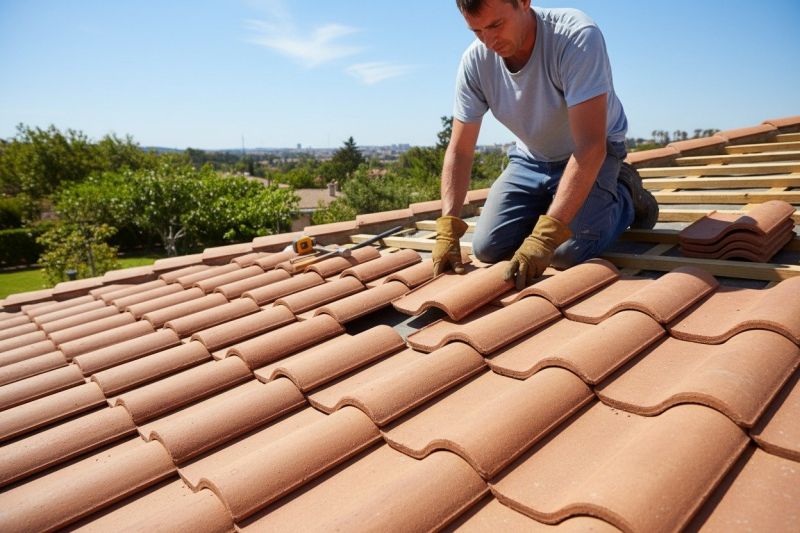 Clay Tile Roof Installation